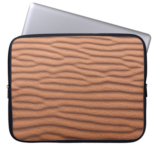 Brauner Sand Laptopschutzhülle (Vorderseite)