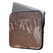 Brauner Sand Laptopschutzhülle (Vorderseite Links)