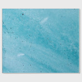 Brauner Sand mit Wassertröpfchen Geschenkpapier (Flach)