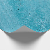 Brauner Sand mit Wassertröpfchen Geschenkpapier (Ecke)