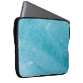 Brauner Sand mit Wassertröpfchen Laptopschutzhülle (Vorne Rechts)