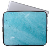 Brauner Sand mit Wassertröpfchen Laptopschutzhülle (Vorderseite)