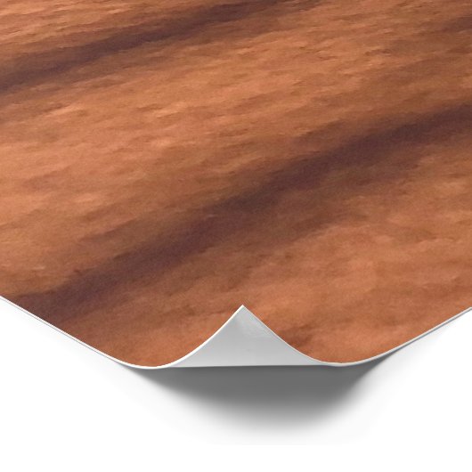 Brauner Sand Poster (Ecke)