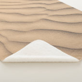 Brauner Sand Sherpadecke (3/4)