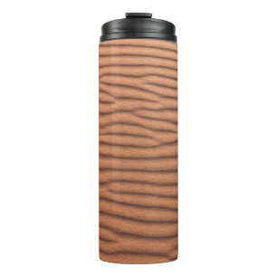 Brauner Sand Thermosbecher