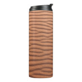 Brauner Sand Thermosbecher (Nach links gedreht)
