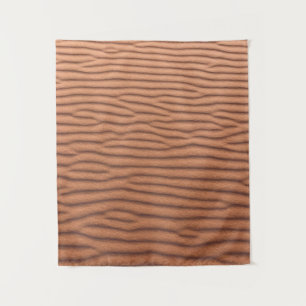 Brauner Sand Wandteppich