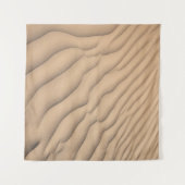 Brauner Sand Wandteppich (Vorderseite (Horizontal))