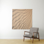 Brauner Sand Wandteppich (Beispiel (Horizontal))