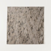 Brauner Sand Wandteppich (Vorderseite (Horizontal))