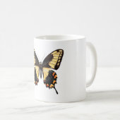 Brauner Schmetterling Kaffeetasse (VorderseiteRechts)