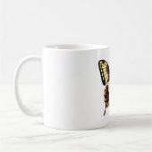 Brauner Schmetterling Kaffeetasse (Links)
