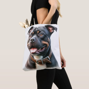 BRAUNER & SCHWARZER AMERICAN STAFFORDSHIRE TERRIER TASCHE