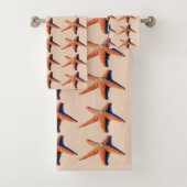 Brauner Seeteufel Handtuch Set (Insitu)