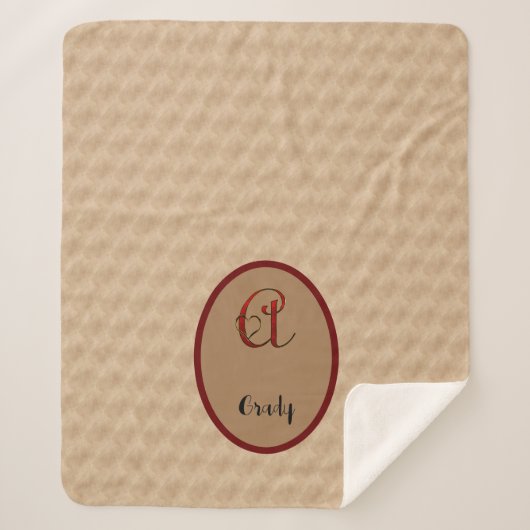 Brauner Sherpadecke (Vorderseite)