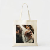 Brauner Springer Spaniel Portrait Tragetasche (Vorne)