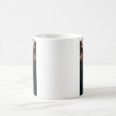 Brauner Springer Spaniel-Porträt Kaffeetasse (Mittel)