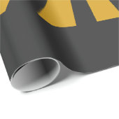 Brauner Standard Pudel Retro Sonnenburst Geschenkpapier (Rolleneckpunkt)