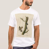 Brauner Strampler, Pygmäen-Nuthatch von Audubons V T-Shirt (Vorderseite)