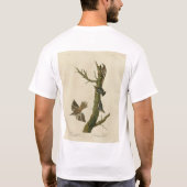 Brauner Strampler, Pygmäen-Nuthatch von Audubons V T-Shirt (Rückseite)