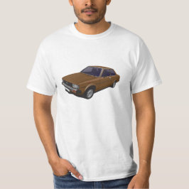 Brauner T - Shirt Tür Toyota Corolla DX KE70 2