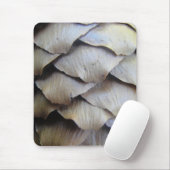 Brauner Tannenkegel Mousepad (Mit Mouse)