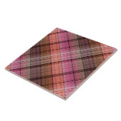 Brauner Tartan Fliese (Seite)