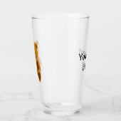 Brauner Teddybär Glas (Links)