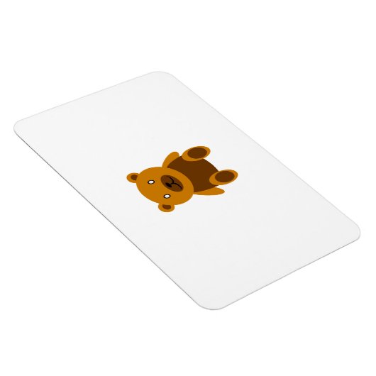 Brauner Teddybär Magnet (Rechte Seite)
