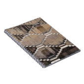 Brauner Tempelentwurf Notizblock (Rechte Seite)