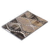 Brauner Tempelentwurf Notizblock (Linke Seite)