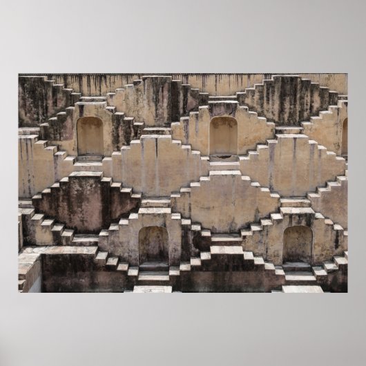 Brauner Tempelentwurf Poster (Vorne)