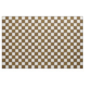Brauner und antiker weißer Karton (groß) Stoff (Yard (91,4 cm))