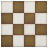Brauner und antiker weißer Karton (groß) Stoff (Muster)