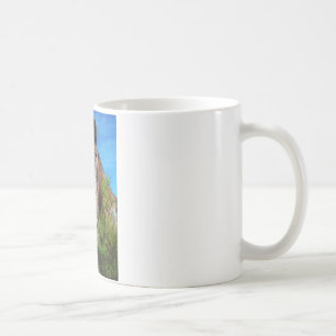 Brauner und cremefarbener Himmel Kaffeetasse