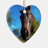 Brauner und cremefarbener Himmel Keramikornament (Rechts)