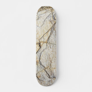 Brauner und schwarz getexturierter Stabstein Skateboard