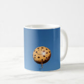 Brauner und schwarzer Ballon Kaffeetasse (VorderseiteRechts)