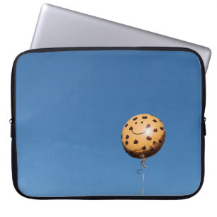 Brauner und schwarzer Ballon Laptopschutzhülle