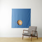 Brauner und schwarzer Ballon Wandteppich (Beispiel (Horizontal))