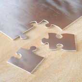 Brauner und weißer Schih Tzu Welpenhund Puzzle (Seite)