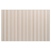 Brauner und weißer Streifen/Linse-Muster Stoff (Fat Quarter (45,7 x 55,9 cm))