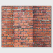 Brauner Wandstein Geschenkpapier (Flach)