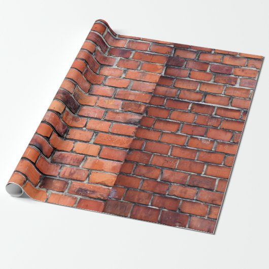 Brauner Wandstein Geschenkpapier (Ungerollt)