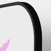 Braunes Aquarelltier Pickleball Schläger (Linke Seite)