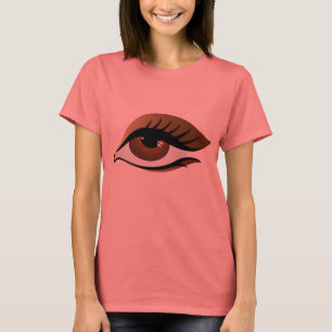 braunes Auge T-Shirt