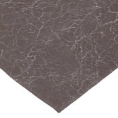 Braunes Cracking Kurzer Tischläufer (Ecke)