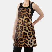 Braunes Creme-Leopard-Tier Schürze (InSitu)