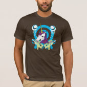 braunes Einhorn T-Shirt (Vorderseite)