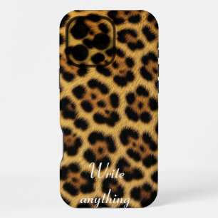 Braunes falsches Tigerfell-Tierdruck-iPhone-Case iPhone 16 Pro Max Hülle